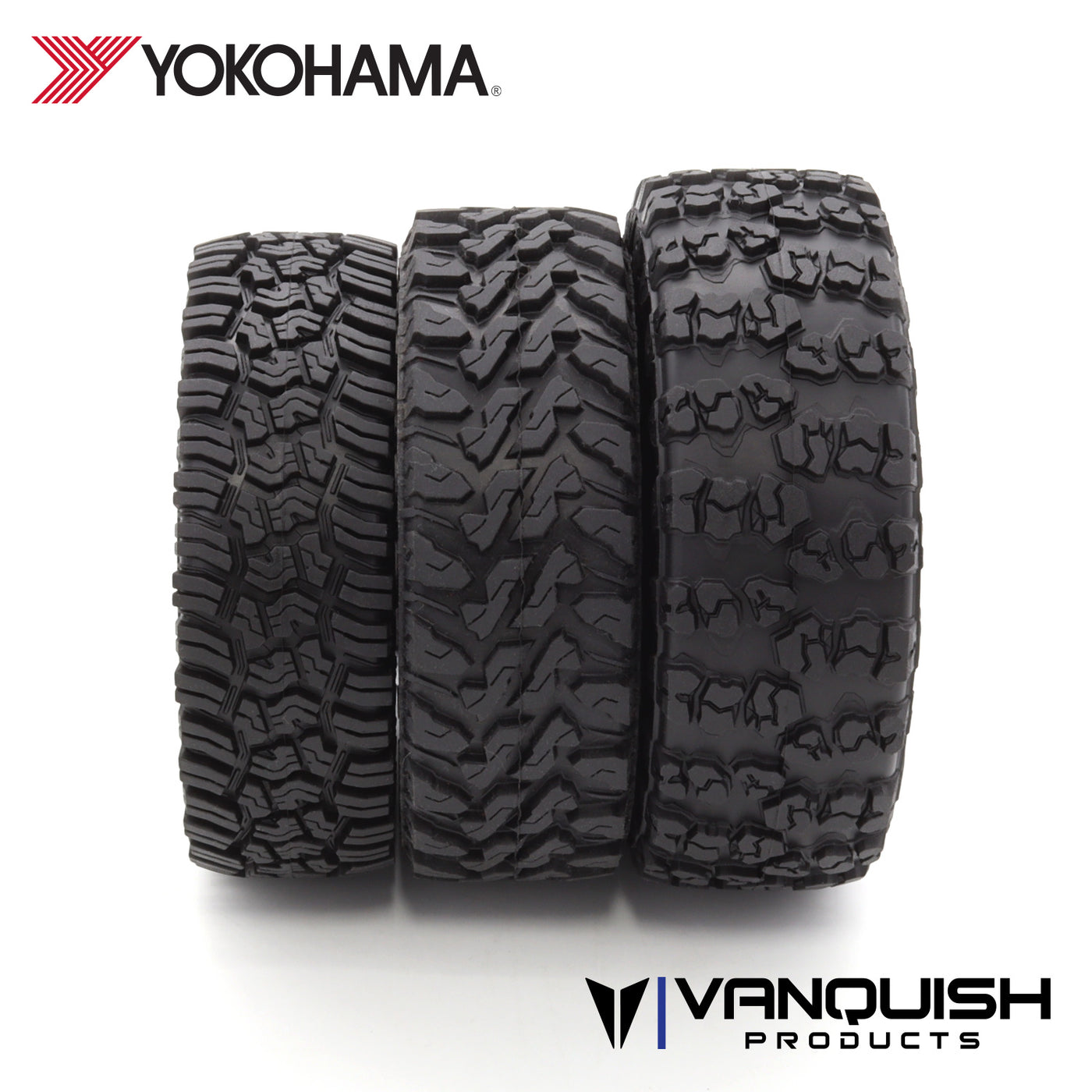 Yokohama Geolandar X-MT 2.2 Tires (2) Red Compound - 5.1" - VPS10106
