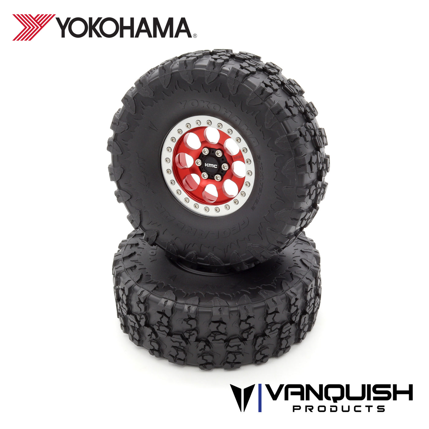 Yokohama Geolandar X-MT 2.2 Tires (2) Red Compound - 5.1" - VPS10106