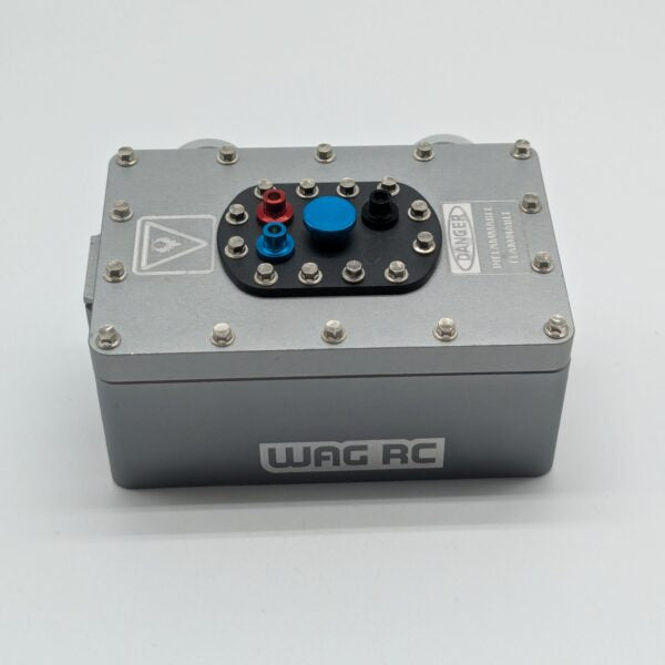 Boitier En Aluminium Argent Pour Récepteur RC (Fuel Cell ) couleurs variées