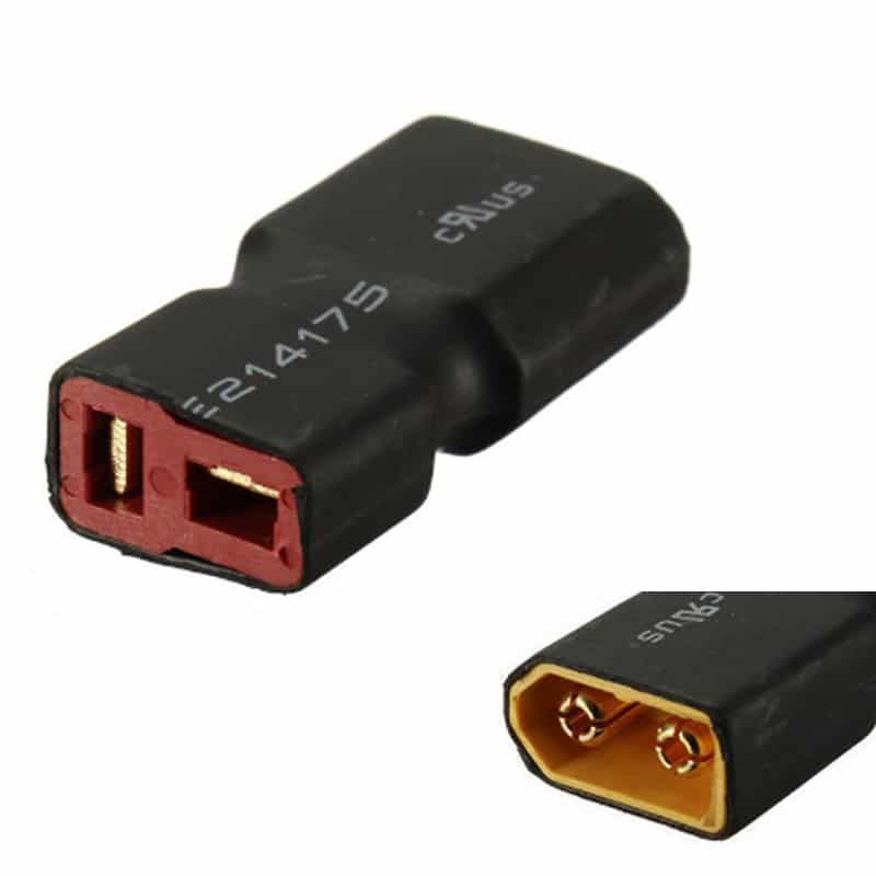 Deans female to XT60 male adaptor (WAGADPDFXT60M)