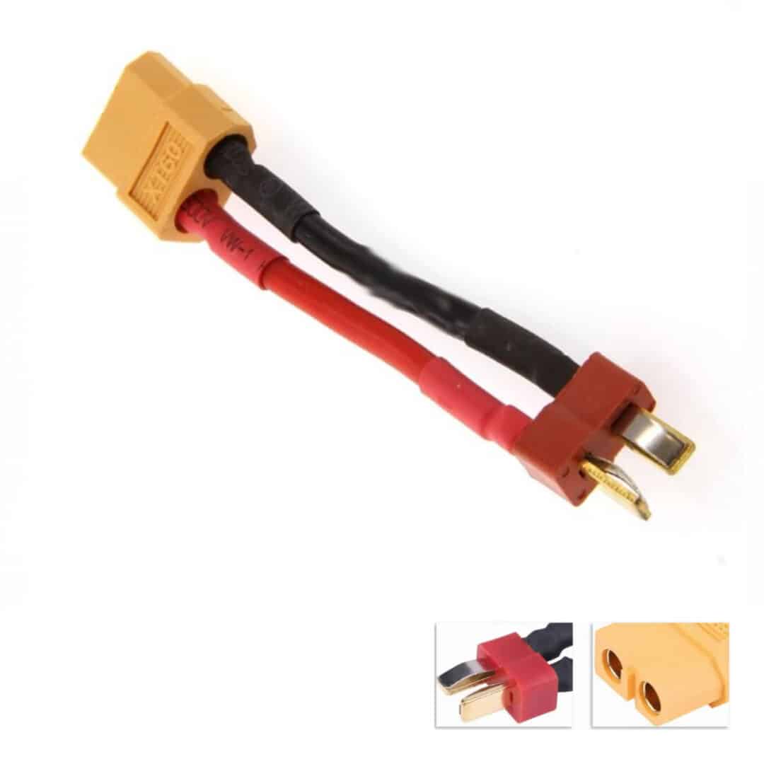 Câble de charge XT60 femelle à DEAN mâle (WAGCABXT60FDM)