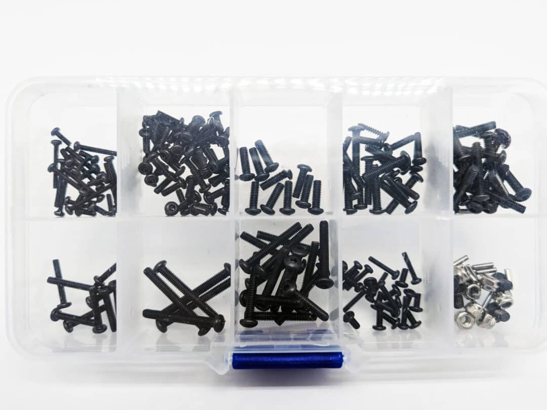 Ensemble de vis en acier pour Traxxas TRX-4M (WAGVISSTRX4M)