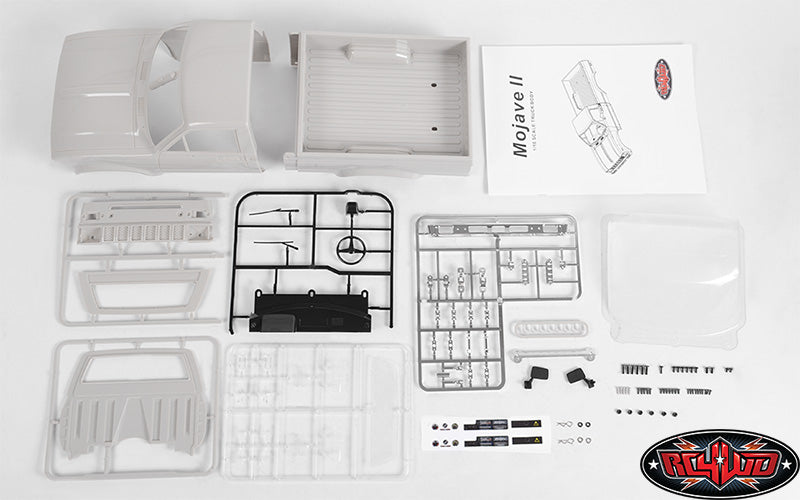 RC4WD Trail Finder 2 Mojave II Body Set (Primer Grey)