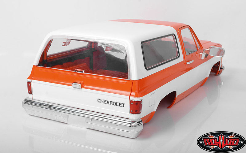 RC4WD Chevrolet Blazer Hard Body Complete Set (Orange)