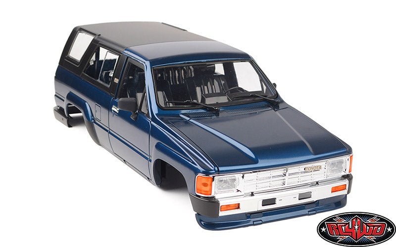RC4WD 1985 Toyota 4Runner Hard Body Complete Set (Medium Blue)