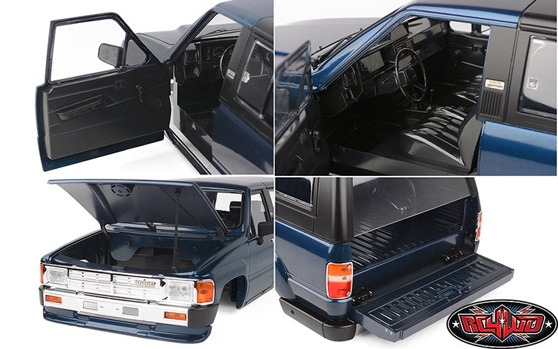 RC4WD 1985 Toyota 4Runner Hard Body Complete Set (Medium Blue)