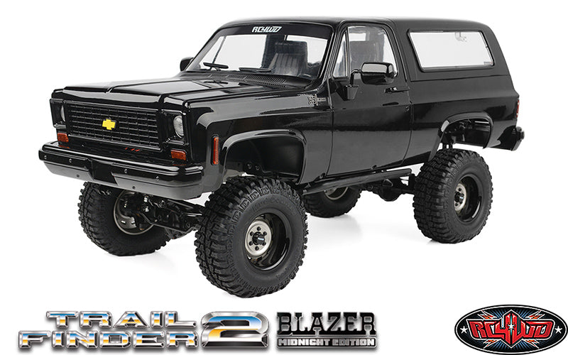 RC4WD Trail Finder 2 RTR Scale Truck w/Chevrolet Blazer Body Set (Midnight Edition) - Z-RTR0068