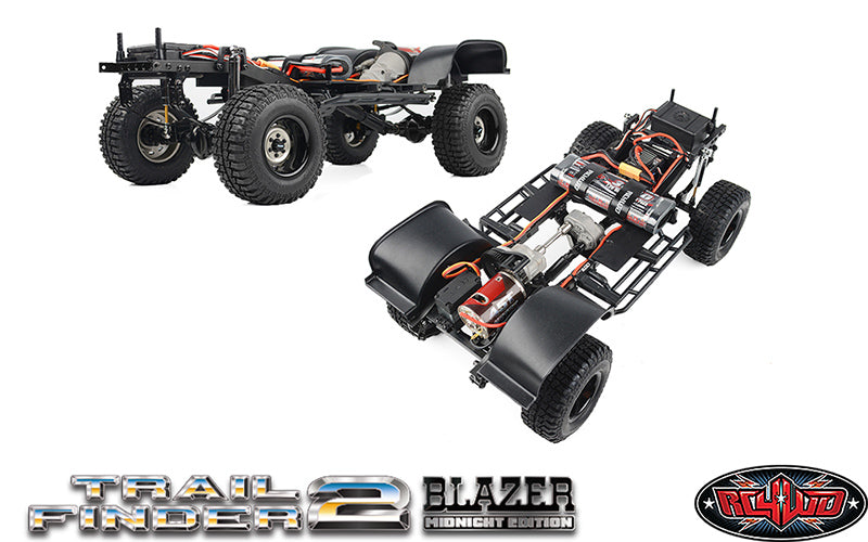 RC4WD Trail Finder 2 RTR Scale Truck w/Chevrolet Blazer Body Set (Midnight Edition) - Z-RTR0068