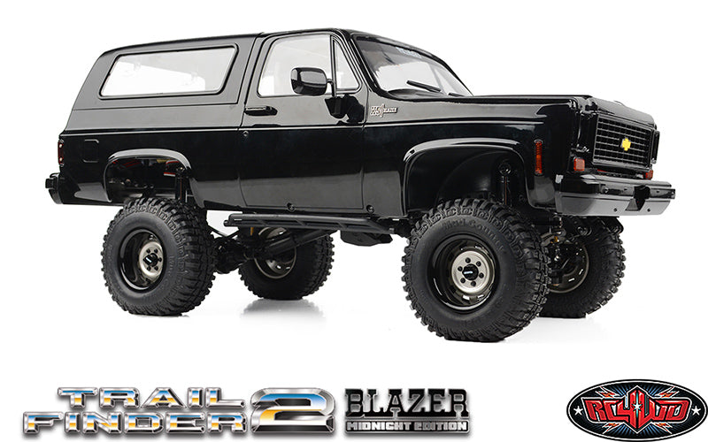 RC4WD Trail Finder 2 RTR Scale Truck w/Chevrolet Blazer Body Set (Midnight Edition) - Z-RTR0068