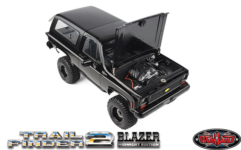 RC4WD Trail Finder 2 RTR Scale Truck w/Chevrolet Blazer Body Set (Midnight Edition) - Z-RTR0068