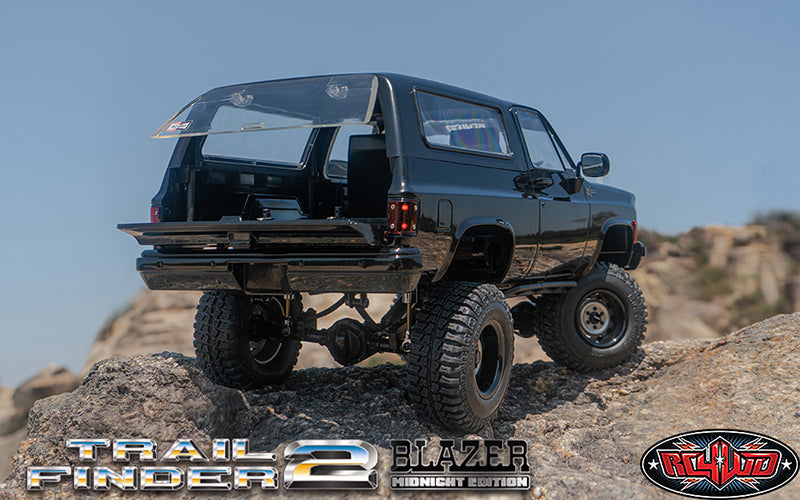 RC4WD Trail Finder 2 RTR Scale Truck w/Chevrolet Blazer Body Set (Midnight Edition) - Z-RTR0068