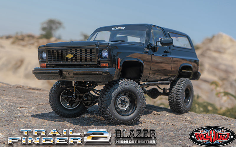 RC4WD Trail Finder 2 RTR Scale Truck w/Chevrolet Blazer Body Set (Midnight Edition) - Z-RTR0068