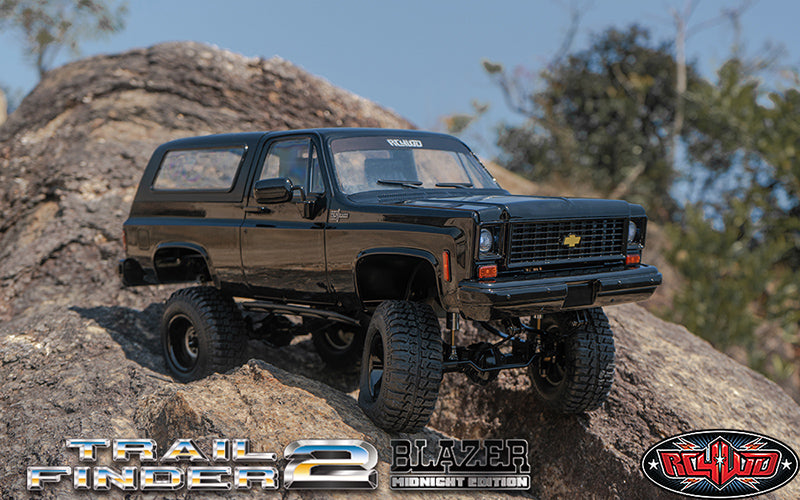 RC4WD Trail Finder 2 RTR Scale Truck w/Chevrolet Blazer Body Set (Midnight Edition) - Z-RTR0068