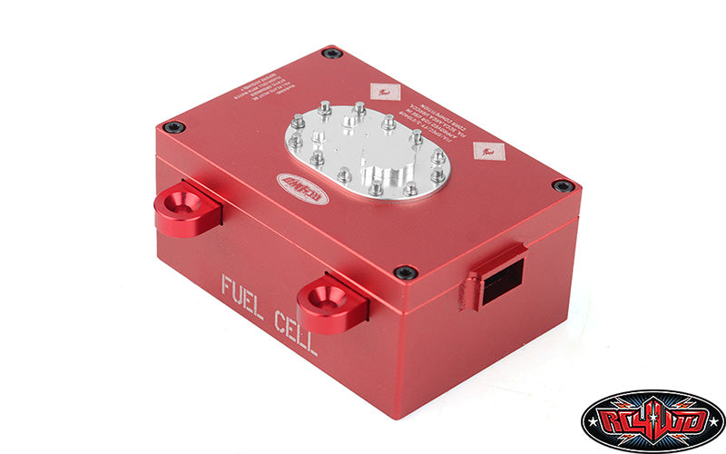 RC4WD Billet Aluminum Fuel Cell Radio Box (Red)