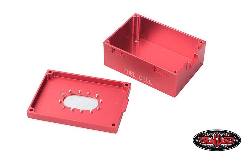 RC4WD Billet Aluminum Fuel Cell Radio Box (Red)