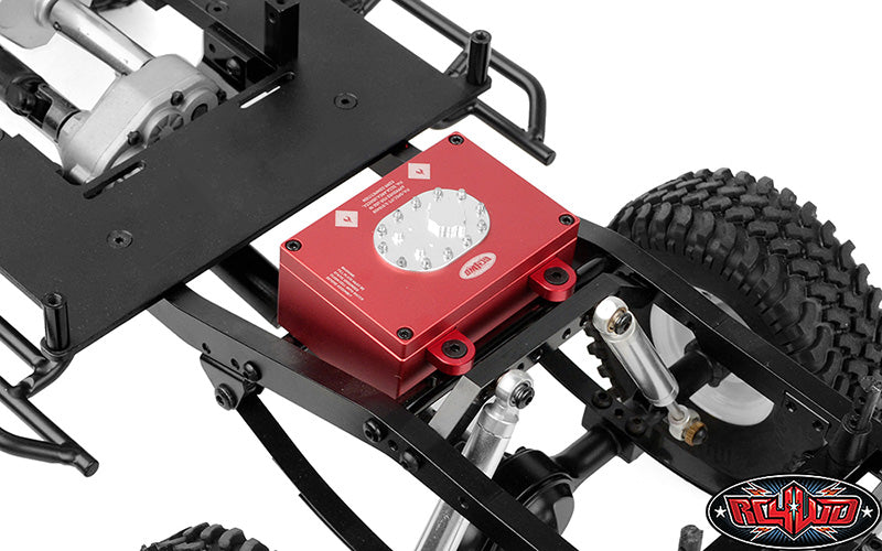 RC4WD Billet Aluminum Fuel Cell Radio Box (Red)