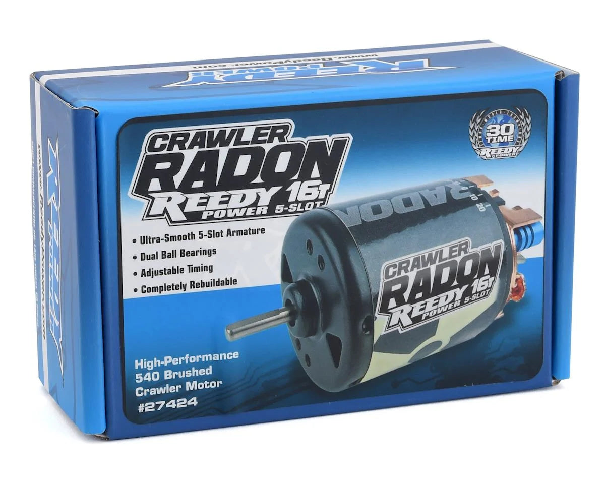 Radon 2 Crawler 5-Slot Brushed Motor (16T)