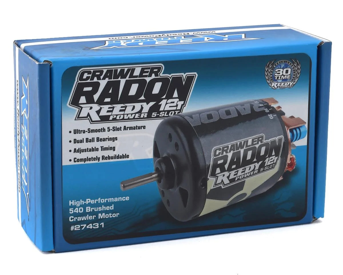 Radon 2 Crawler 5-Slot Brushed Motor (12T)