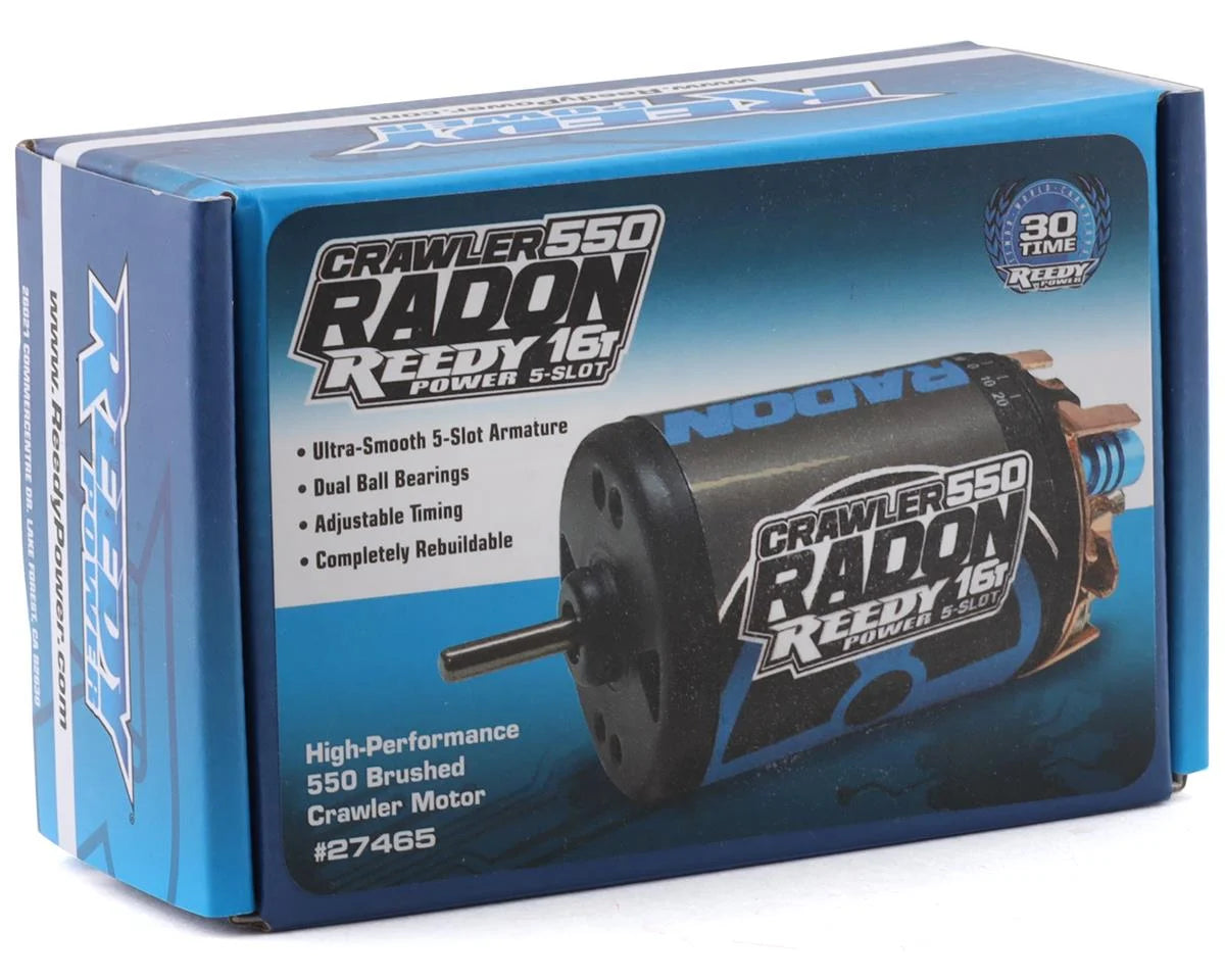 Radon 2 550 Crawler 5-Slot Brushed Motor (16T)