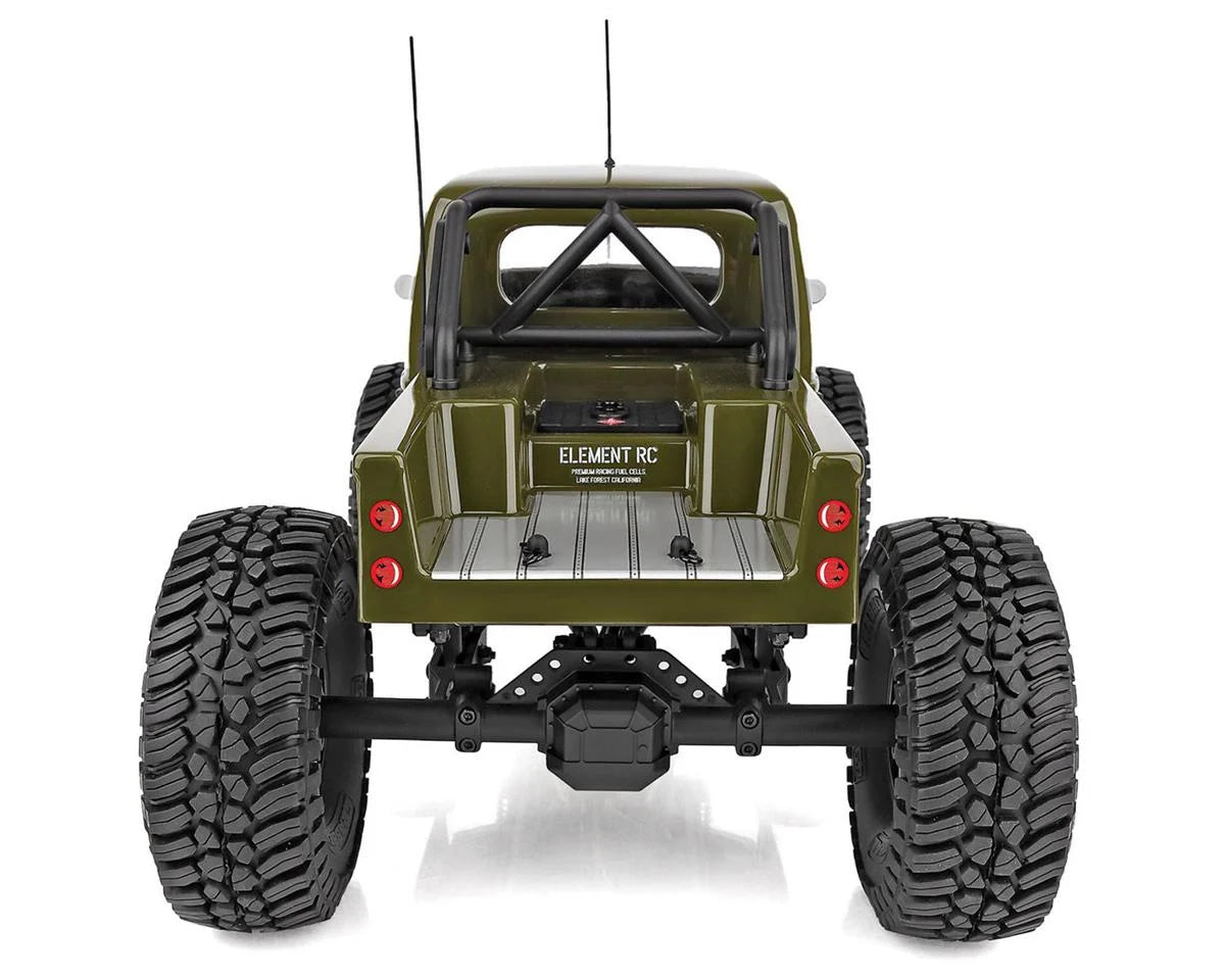 Element RC Enduro Ecto Trail Truck 4x4 RTR 1/10 Rock Crawler (Green) w/2.4GHz Radio - ASC40117