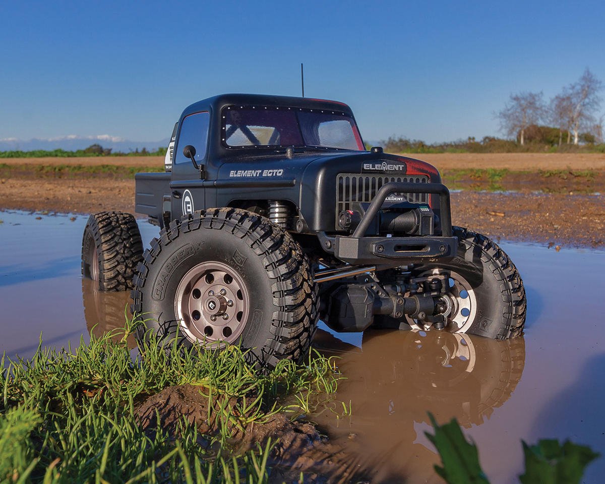 Element RC Enduro Ecto Trail Truck 4x4 RTR 1/10 Rock Crawler (Scratch & Weather) w/2.4GHz Radio - ASC40122