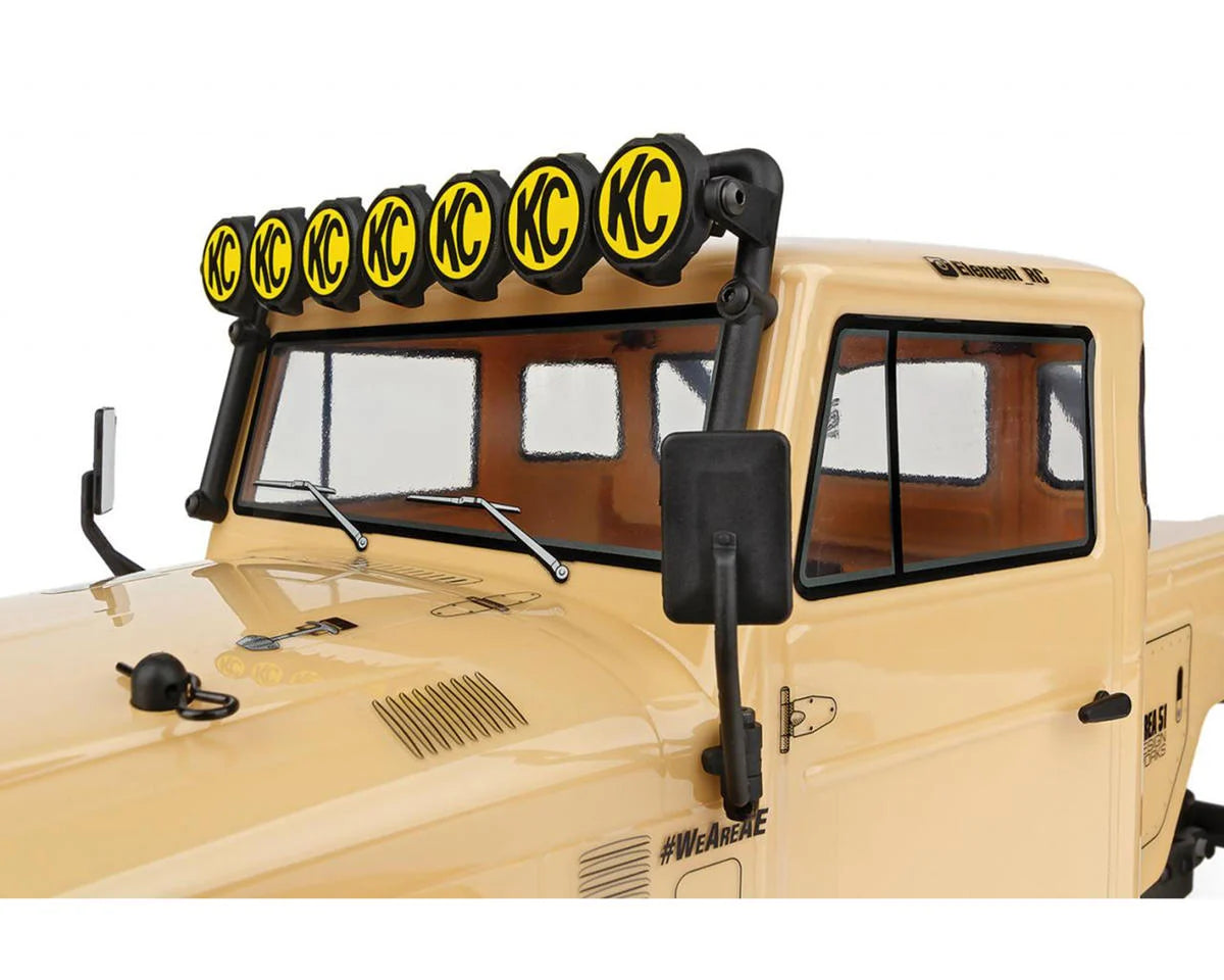 Element RC Enduro Zuul Trail Truck 4x4 RTR 1/10 Rock Crawler (Tan) w/2.4GHz Radio - ASC40124