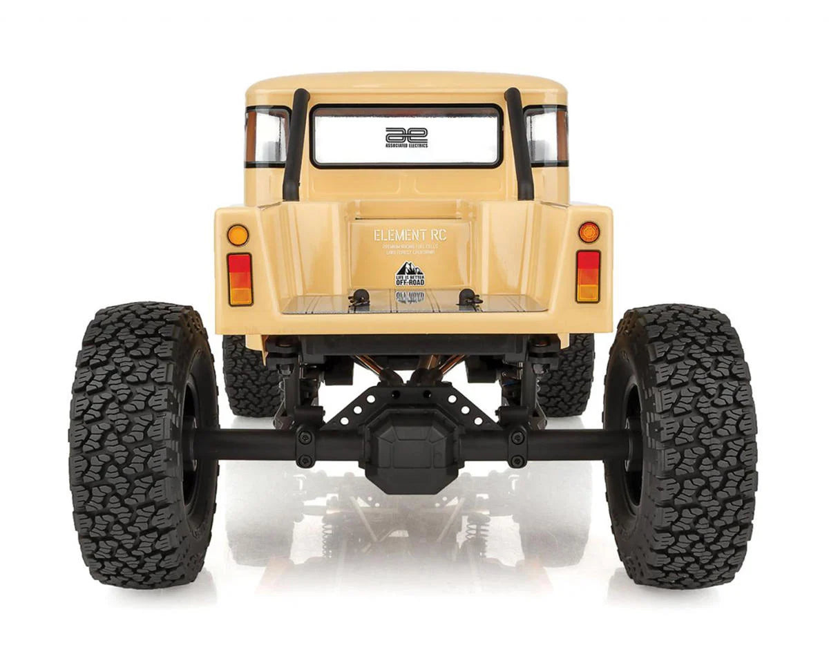 Element RC Enduro Zuul Trail Truck 4x4 RTR 1/10 Rock Crawler (Tan) w/2.4GHz Radio - ASC40124