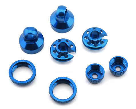 Element RC Enduro Shock Parts, blue aluminum