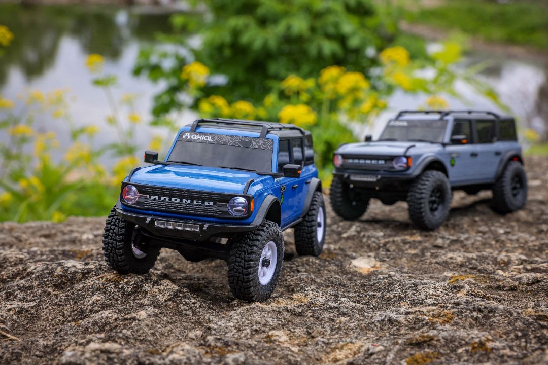 Axial 1/30 SCX30 Ford Bronco 4X4 RTR (Blue/Grey) Pré-Commande Disponible 31/10/25