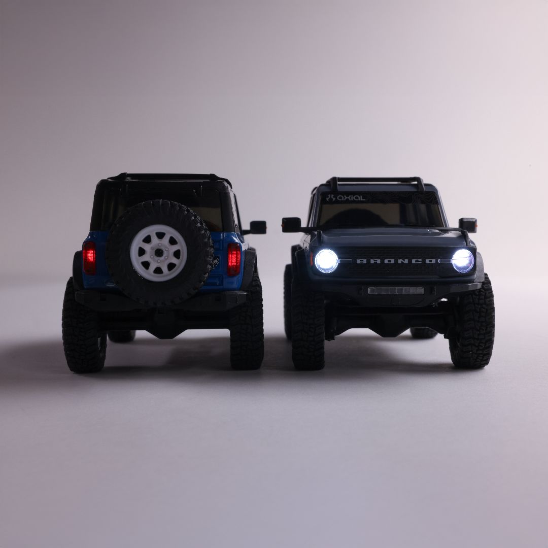 Axial 1/30 SCX30 Ford Bronco 4X4 RTR (Blue/Grey) Pré-Commande Disponible 31/10/25