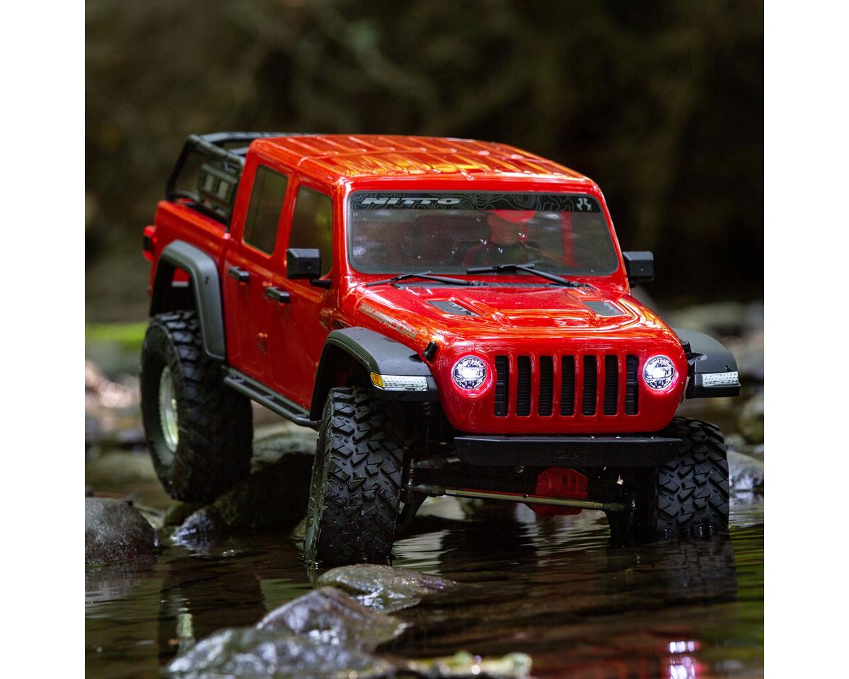 Axial SCX10 III "Jeep JT Gladiator" RTR 4WD Rock Crawler w/Portals (Red) w/DX3 2.4GHz Radio