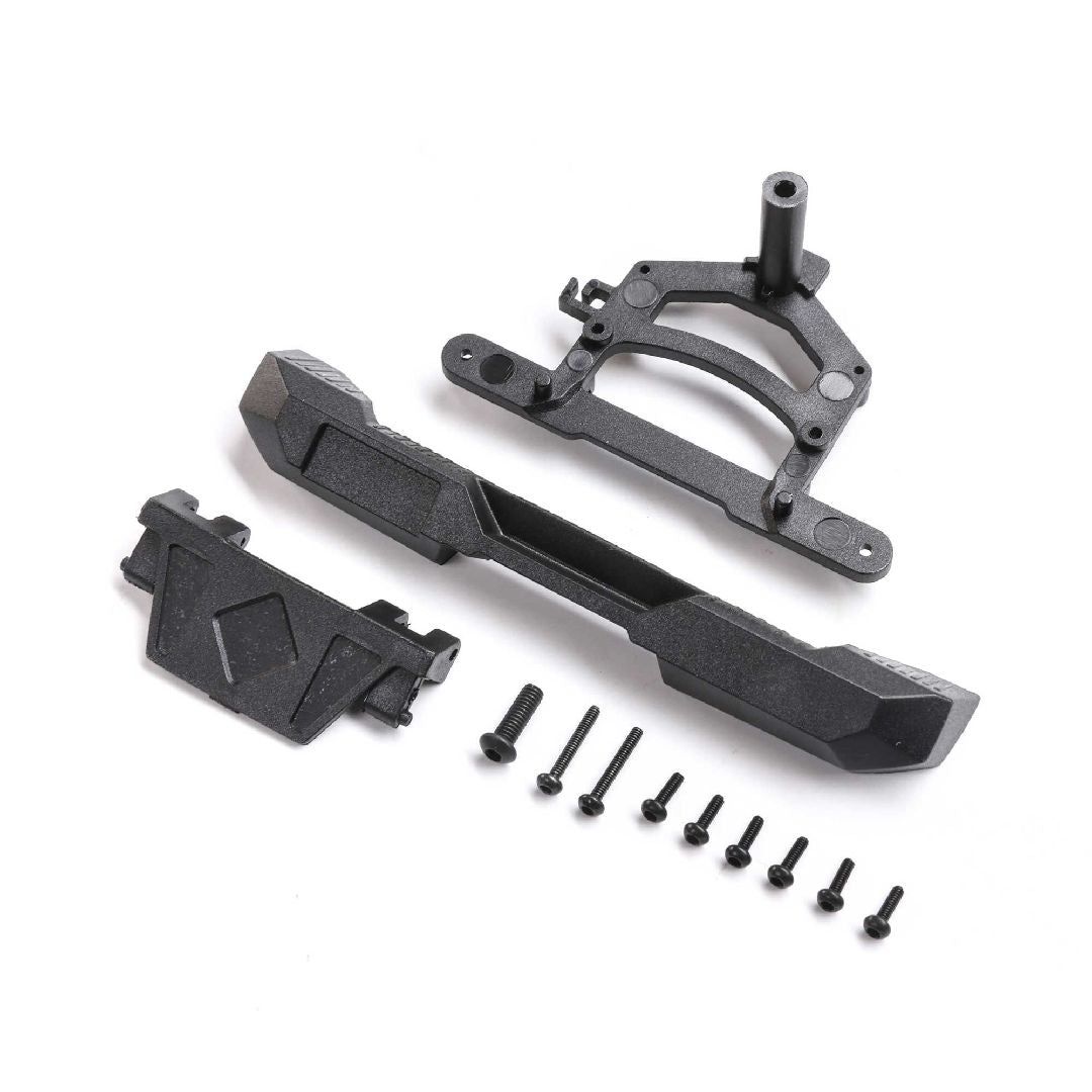 Axial Rear Bumper & Hinge: SCX24 Bronco