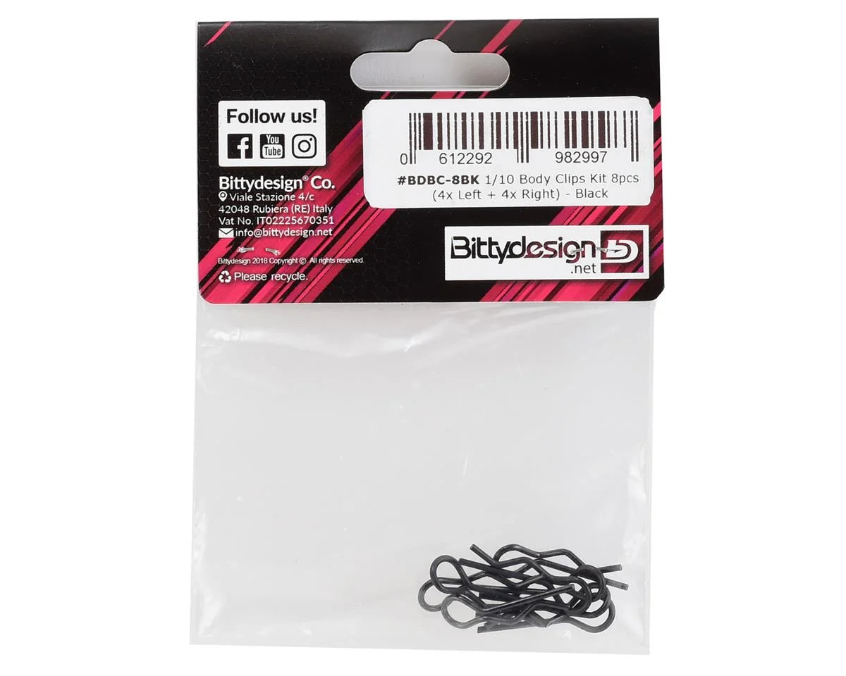 Bittydesign 1/10 Body Clips