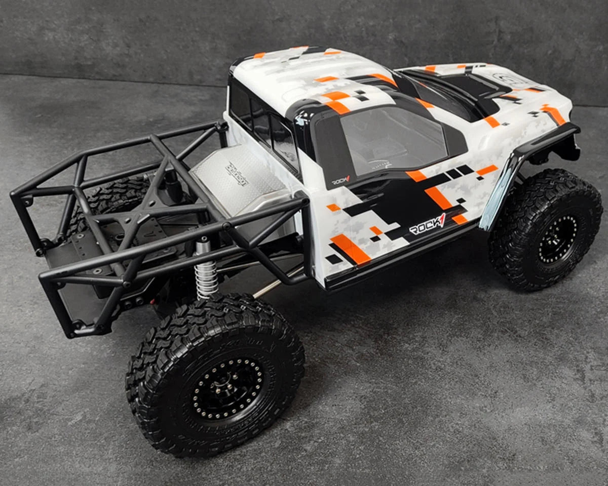 Bittydesign Rock1 Performance 12.3" Pre-Cut Rock Crawler Body (Cab-Only) (Clear)