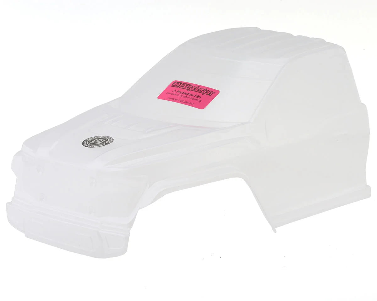 Bittydesign Rock1 Performance 12.3" Pre-Cut Rock Crawler Body (Cab-Only) (Clear)