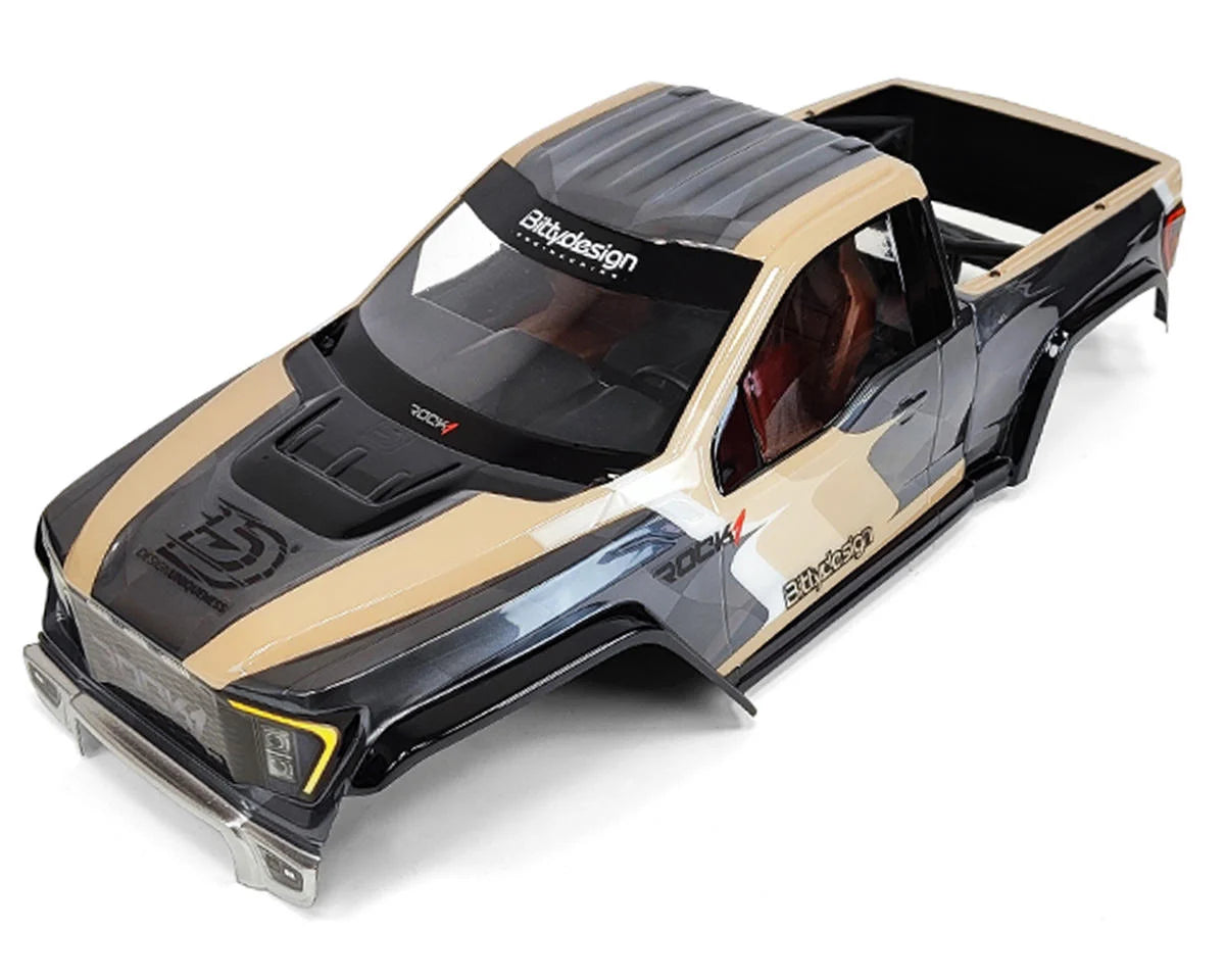 Bittydesign Vanquish VS4-10 Phoenix Rock1 Full Pre-Cut Body Set (Clear) (313mm) w/Detailed Interior
