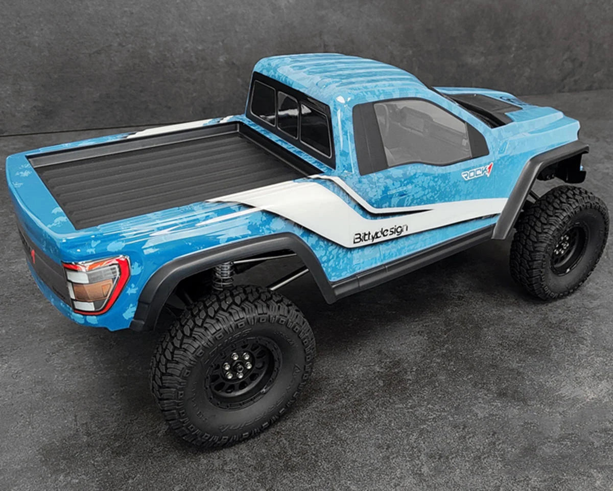 Bittydesign Rock1 Performance 12.3" Pre-Cut Rock Crawler Body (Clear) (313mm)