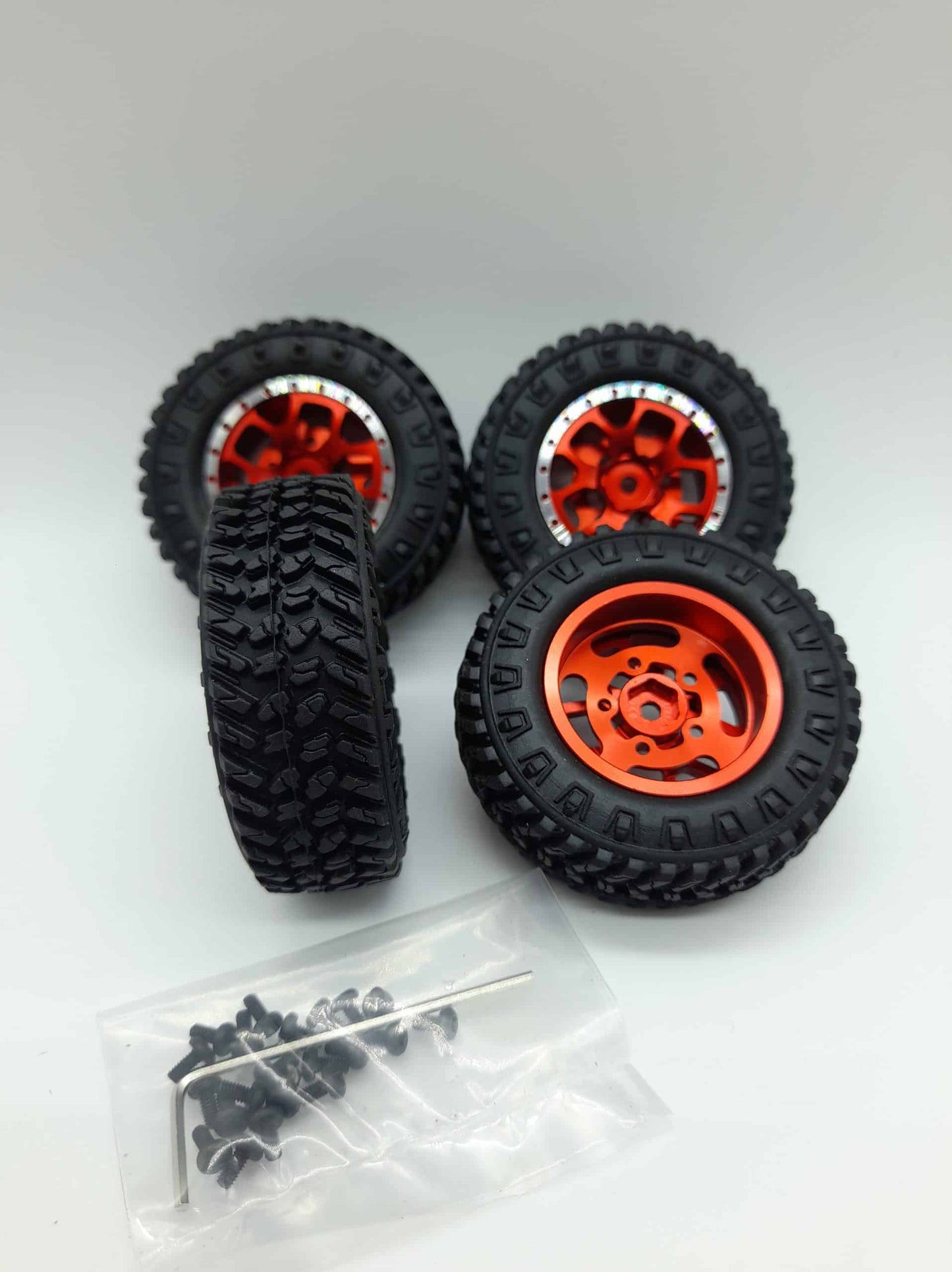 Mag Beadlock et Pneus (SCX24) - Ensemble de (4) (MP24-11)
