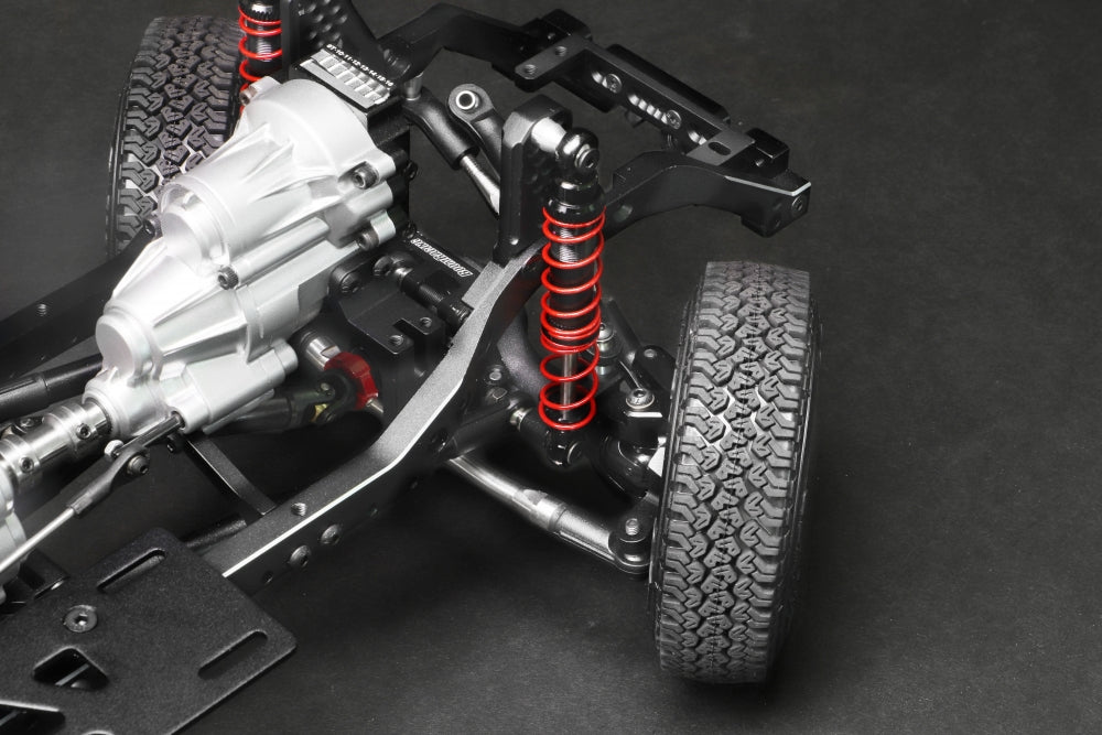 Boom Racing BRX01 - 1/10 4WD Radio Control Chassis Kit w/ Killerbody LC70 Hard Body Kit Set for BRX01