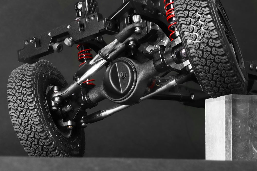 Boom Racing BRX01 - 1/10 4WD Radio Control Chassis Kit w/ Killerbody LC70 Hard Body Kit Set for BRX01