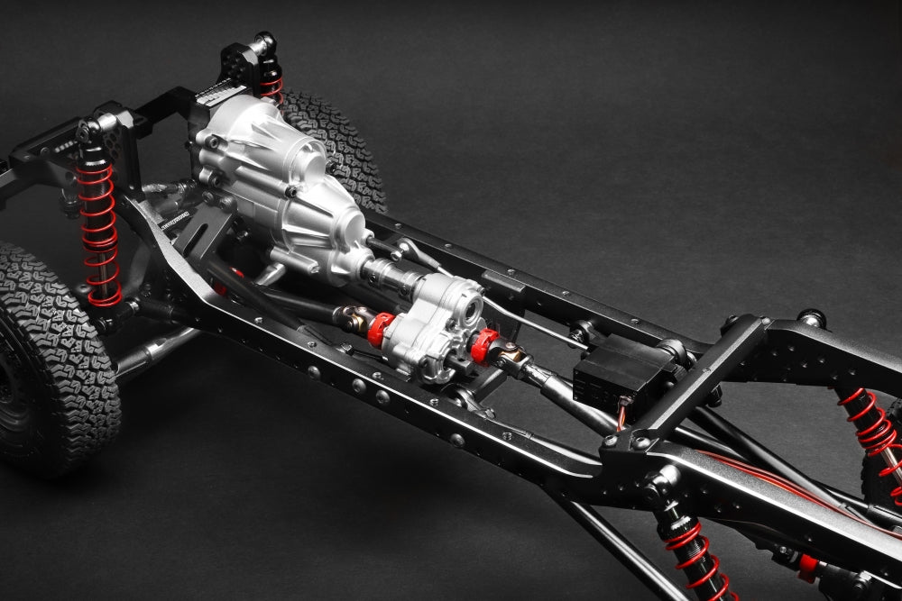 Boom Racing BRX01 - 1/10 4WD Radio Control Chassis Kit w/ Killerbody LC70 Hard Body Kit Set for BRX01