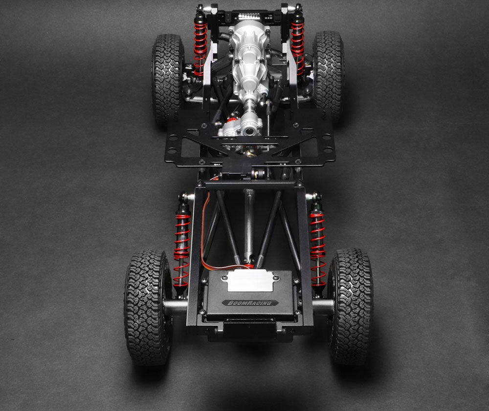 Boom Racing BRX01 - 1/10 4WD Radio Control Chassis Kit w/ Killerbody LC70 Hard Body Kit Set for BRX01