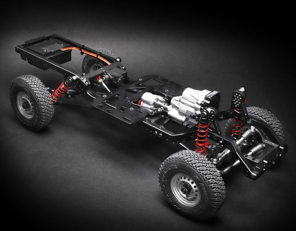 Boom Racing BRX01 - 1/10 4WD Radio Control Chassis Kit w/ Killerbody LC70 Hard Body Kit Set for BRX01
