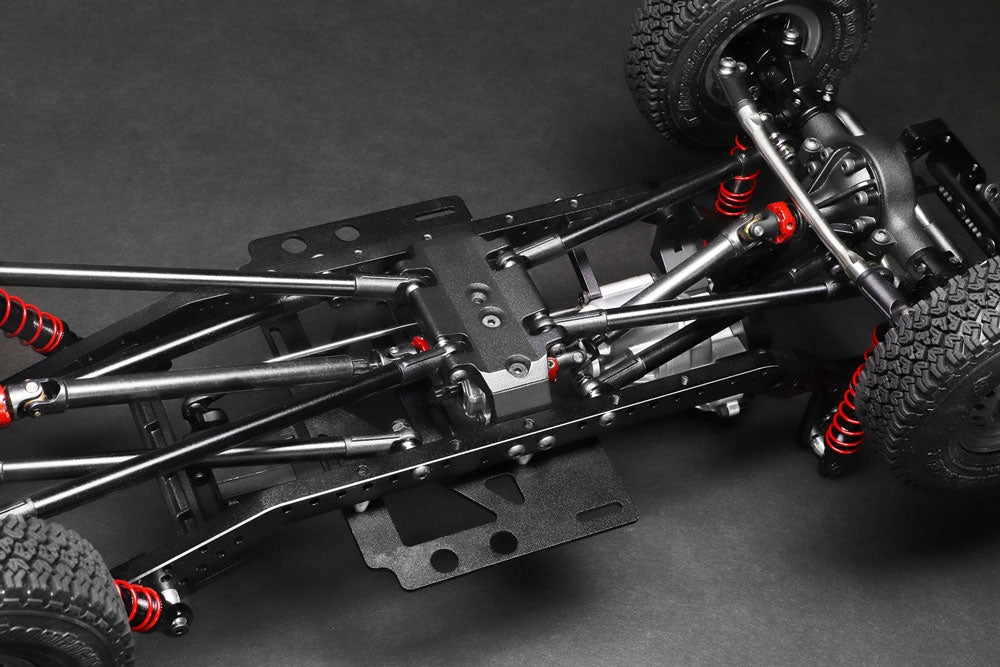 Boom Racing BRX01 - 1/10 4WD Radio Control Chassis Kit w/ Killerbody LC70 Hard Body Kit Set for BRX01