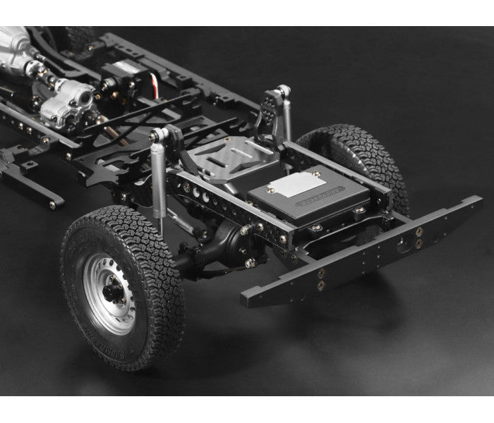 Boom Racing BRX02 - 1/10 4WD Scale Performance Chassis Kit Leaf Spring Version For Team Raffee Co. D110 for BRX02 (Chassis seulement)