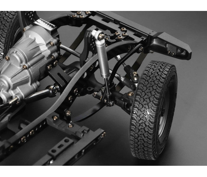 Boom Racing BRX02 - 1/10 4WD Scale Performance Chassis Kit Leaf Spring Version For Team Raffee Co. D110 for BRX02 (Chassis seulement)
