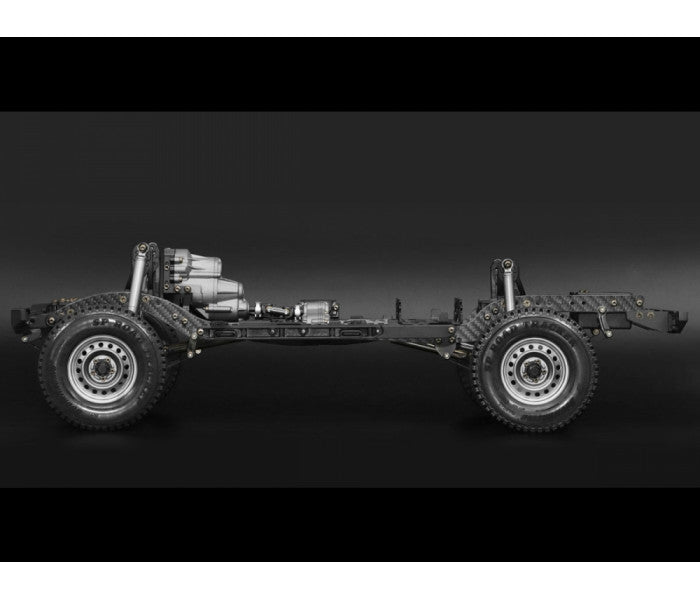 Boom Racing BRX02 - 1/10 4WD Scale Performance Chassis Kit Leaf Spring Version For Team Raffee Co. D110 for BRX02 (Chassis seulement)