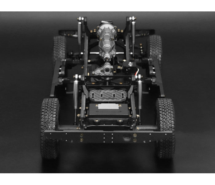 Boom Racing BRX02 - 1/10 4WD Scale Performance Chassis Kit Leaf Spring Version For Team Raffee Co. D110 for BRX02 (Chassis seulement)
