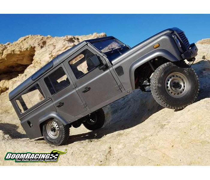 Boom Racing BRX02 - 1/10 4WD Scale Performance Chassis Kit Leaf Spring Version For Team Raffee Co. D110 for BRX02 (Chassis seulement)