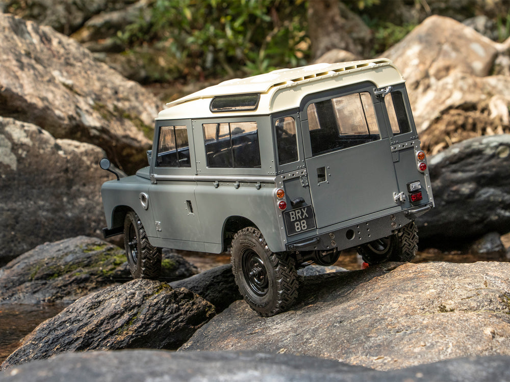 BRX02 Land Rover® Series II 88 Station Wagon 1/10 4WD Radio Control Car Kit